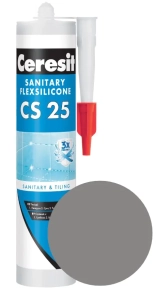 Герметик силиконовый Ceresit CS 25 №13 (антрацит) 280 мл