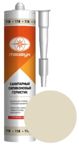 Герметик силиконовый Тайфун №118 (жасминовый) 280 мл