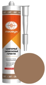 Герметик силиконовый Тайфун №207 (латте) 280 мл