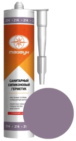 Герметик силиконовый Тайфун №214 (вересковый) 280 мл