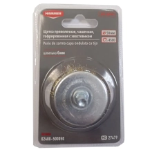 Щетка-крацовка чашка гофрированная 50 мм HAMMER (02400-500050)