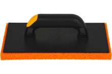 Терка шлифовальная 280х140 мм с резиновой оранжевой губкой Hardy 0840-602818