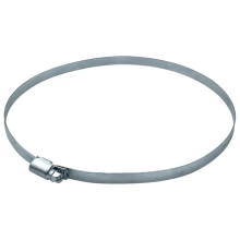 Хомут червячный 170-190 мм оцинкованный (1 шт)