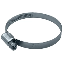Хомут червячный 50-70 мм оцинкованный (1 шт)