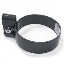 Хомут со шпилькой для трубы ПВХ Технониколь Оптима RAL 7024 (серый)