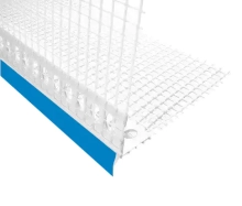 Профиль-капельник ПВХ с сеткой открытый 2,5 м