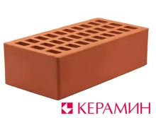 Кирпич пустотелый утолщенный М150 (Керамин) 250х120х88 мм (возможно 5% боя)