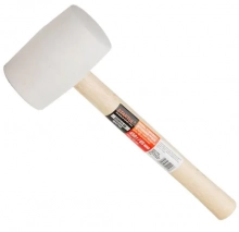 Киянка резиновая белая 680 г с деревянной ручкой Startul ST2015-75