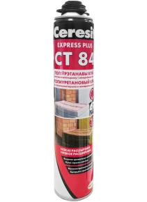 Клей-пена Ceresit CT-84 под пистолет 850 мл