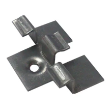 Кляймер для террасной доски из ДПК монтажный (металл)