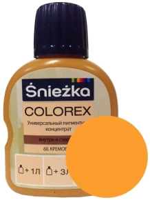 Колер Sniezka Colorex №60 (кремовый) 100 мл