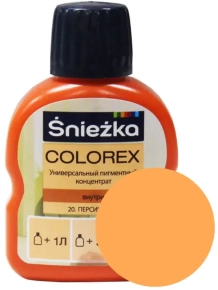 Колер Sniezka Colorex №20 персиковый 100 мл