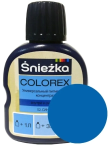 Колер Sniezka Colorex №52 синий 100 мл