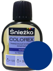 Колер Sniezka Colorex №50 темно-синий 100 мл