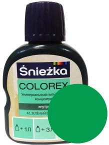 Колер Sniezka Colorex №42 весенне-зеленый 100 мл