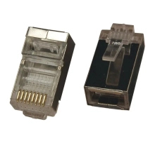 Коннектор экранированный FTP RJ-45 8P8C CAT 5e (джек)