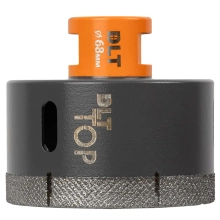 Коронка алмазная 68 мм для керамогранита и камня DLT TOP (2106)