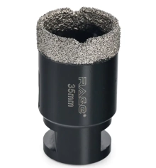 Коронка алмазная по керамике 35 мм для УШМ М14 VIRA RAGE 559522