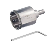 Коронка алмазная 40 мм по керамике, керамограниту, камню VIRA 559516