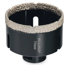 Коронка алмазная по керамике 70 мм для УШМ М14 VIRA RAGE 559525