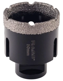 Коронка алмазная по керамике 50 мм для УШМ М14 VIRA RAGE 559587