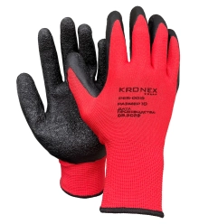 Перчатки нейлоновые Kronex Neuron-L с латексным покрытием PER-0019