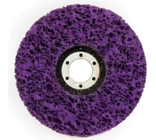 Круг зачистной коралловый 125 мм Фиолетовый VIRA 558044