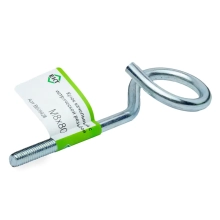 Крюк качельный с метрической резьбой M8 х 80 (1 шт) B009928