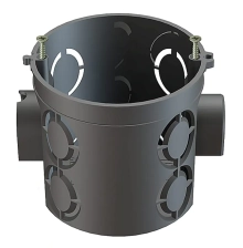 Коробка электромонтажная с шурупами глубокая КУ 14