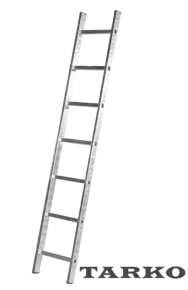 Лестница алюмин. односекционная 396 см (14 ступеней) Tarko Skala 01114