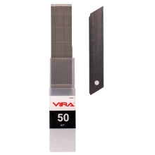 Лезвия для ножа 18 мм 50 шт VIRA 831550