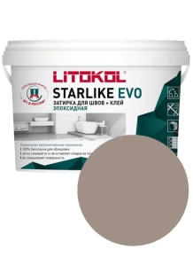 Эпоксидная фуга Litokol Starlike EVO S.225 Tabacco 1 кг