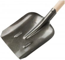 Лопата совковая из рельсовой стали с черенком 1400 мм