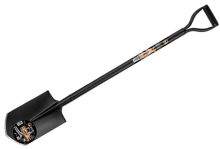 Лопата штыковая цельнометаллическая остроконечная 120 см Кузбасс 1446