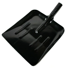 Лопата совковая из рельсовой стали 330х370х490 мм с черенком