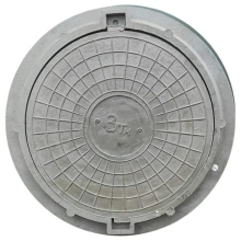 Люк полимерно-песчаный тип Л 3 тн облегченный (серый)