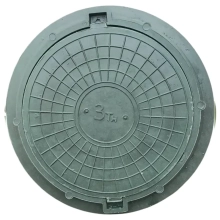 Люк полимерно-песчаный тип Л 3 тн облегченный (зеленый)