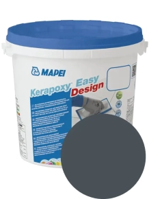 Эпоксидная фуга Mapei KERAPOXY Easy DESIGN 114 (антрацит) 3 кг