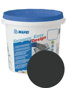 Эпоксидная фуга Mapei KERAPOXY Easy DESIGN 120 (черный) 3 кг