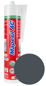 Герметик силиконовый MAPESIL AC 114 антрацит 310 мл