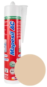 Герметик силиконовый MAPESIL AC 132 бежевый 310 мл