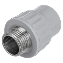 Муфта комбинированная с наружной резьбой 20х1/2" Valfex ПП