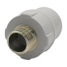 Муфта комбинированная с наружной резьбой 25х1/2" FIRAT ПП
