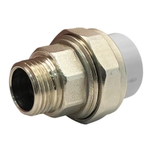 Муфта комб. с разб. соединением наружная резьба 20х1/2" FIRAT ПП