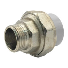 Муфта комб. с разб. соединением наружная резьба 25х3/4" FIRAT ПП