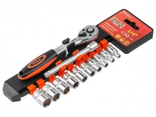 Набор головок 1/4" 4-13 мм 12 предметов Startul PRO-41214