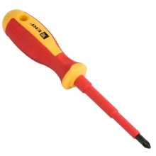 Отвертка диэлектрическая PZ2 100 мм 1000 В EKF Expert