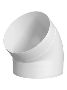 Колено 45º для круглых воздуховодов 150 мм 15ККП45