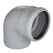 Отвод для бесшумной канализации 87º (110 мм) Ostendorf Skolan