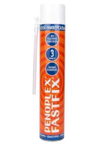 Клей-пена Пеноплэкс Fastfix с трубочкой для пенополистирола 750 мл